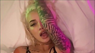 Tattoed Girl Squirting orgasm musterbation ASMR