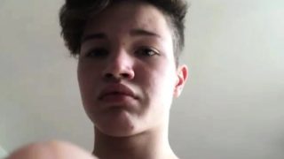 Danish 18yo Home Alone Boy - Cock+Cum+Dancing+Banana Show