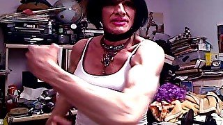 Mistress Debbie, Goddess Of Muscle, Takes Over Alexandria's Video