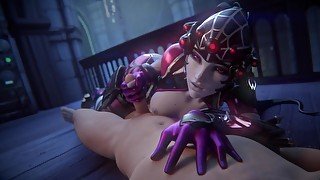 Overwatch Widowmaker handjob - (Fpsblyck)