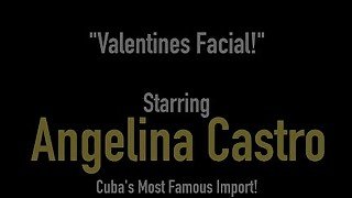 Curvy Cuban Angelina Castro Sucks Cock On Valentines!