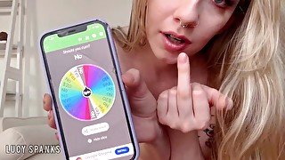 Findom Drain Game Wheel - Full Video