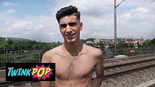 TWINKPOP - Hot Twink Just Does His Daily Routine But Gets Interrupted By A Horny Ass Fucker