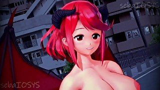 Succubus Pyra-Conqueror HENTAI DANCE 【MMD】[KKVMD]