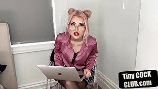 Sph cam domme rating and humiliating tiny cock submissions