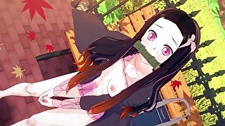 NEZUKO WANTS TO BE FUCKED DEMON SLAYER HENTAI - 3D + POV