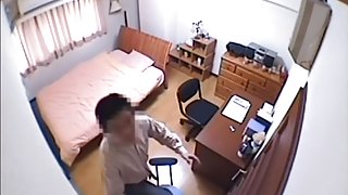 Asian tutor films hidden cameras sex with his teen student