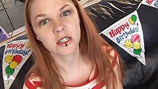 Redhead Teen On Her 18th Birthday - Teaser Video