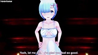 Rem Re:Zero Feet Hentai POV