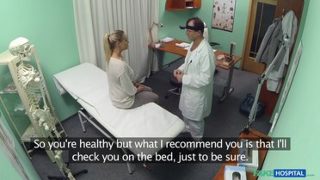 Sexy patient wants check up for her pussy