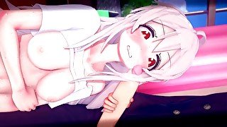 MAHIRO OYAMA DISCOVERS WHAT IT FEELS TO BE A WOMAN 😏 ONIMAI HENTAI