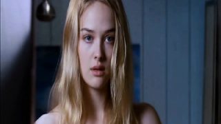 Jess Weixler naked lying on her back as a guy squeezes and