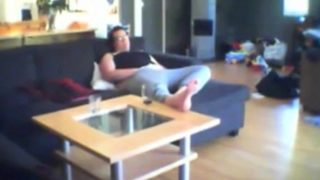 Home Cam Masturbating