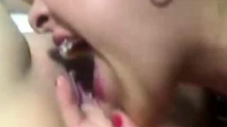 squirt in cute colombian girls mouth