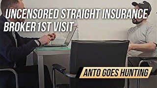 Uncensored - Straight Insurance Broker - 1st Visit