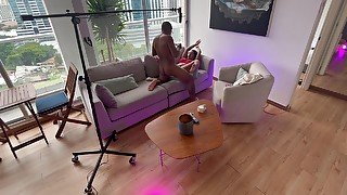 Behind The Scenes: Step Daughter Gets Anal Sex By Stepdad