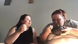 BBW FEEDEES GET STUFFED! CHINESE FOOD MUKBANG! (TEASER)