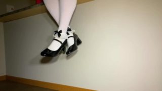 SarahCuteToes SchoolGirl Heels Shoeplay