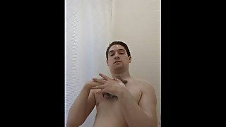 Handicapped Guy Takes a Shower