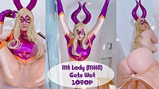 Mt Lady Gets Wet My Hero Academia TEASER OmankoVivi Shower