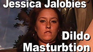 Jessica Jalobies strip dildo masturbate