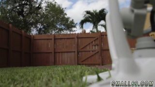 Young white teen Alone With A Drone