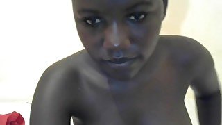 Slim African Cam Model With Big Tits And A Bubble Butt