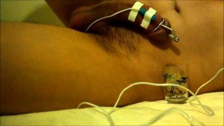 Urethral sounding precum and cum