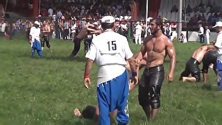 Turkish Oil wrestling