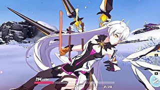 Kiana Kaslana Herrscher of the Void - ryona - Chinese 空之律者 良娜 / Japanese 空の律者 リョナ