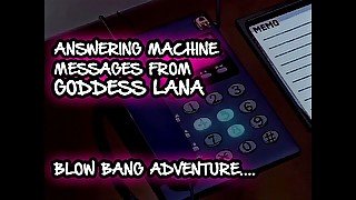 AUDIO ONLY - Answering machine Messages 2 blow bang adventure