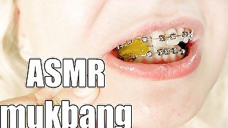 ASMR of eating sounds