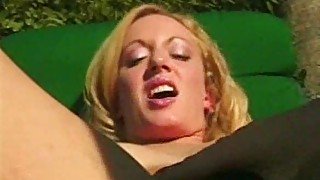 Dildo sex outdoors with sluts includes anal