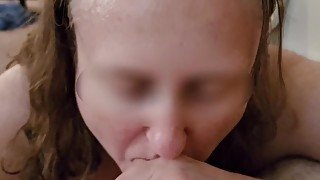 virginia gives great head and gets fucked on her side. with huge creampie... watch till the very end