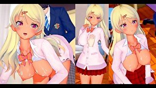 【エロゲーコイカツ！】VTuber 皇牙サキ3DCG巨乳アニメ動画(バーチャルYoutuber)[Hentai Game Koikatsu! Oga Saki (Anime 3DCG Video)]