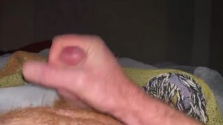 Late night jerk with cum