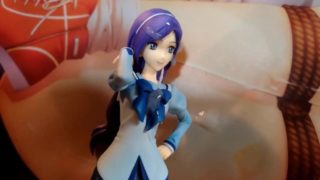 黒タイツJC制服フィギュアにぶっかけ顔射オナニー【フレッシュプリキュア 蒼乃美希(キュアベリー)】