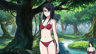 Naruto Sarada Rising All Sex Scenes Only