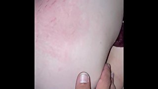 Rubbing Pussy, Spanked to Bedroom, and Fucked