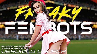 Sex Robot Veronica Church Teaches Inexperienced Boy How To Make It To Third Base - Freaky Fembots