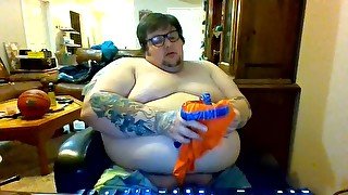 Fat Boy Webcam Jack Off on Underwear Shorts 🍰🩳