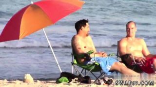 Old man licks teen girl first time Beach Bait And Switch