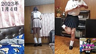 最近　購入したものを着て記念に動画撮影した真変美