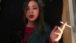 Miss Dee Nicotine Ashes On You - Smoking Fetish - Ashtray POV