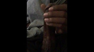 Big Dick Teen ALMOST CAUGHT CUMMING!