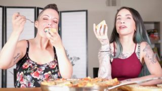 Porn Star Mukbang: Episode 1- Nikki Sequoia and Sheena Rose