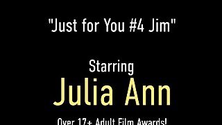 Excited MILF Julia Ann Cums With Her Dildo While Talking To You!