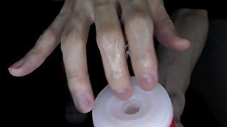 【ASMR Veiny hands】Late Night Perverted Tenga