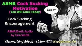 ASMR audio-only - Cock sucking motivation for men