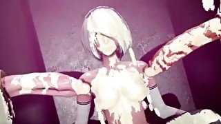 Futa Futanari Gloryhole Deepthroat Anal Gangbang Huge Cumshots 3D Hentai